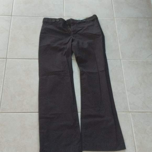 Old Navy size 6 brown khaki dress pants trousers - Picture 1 of 6